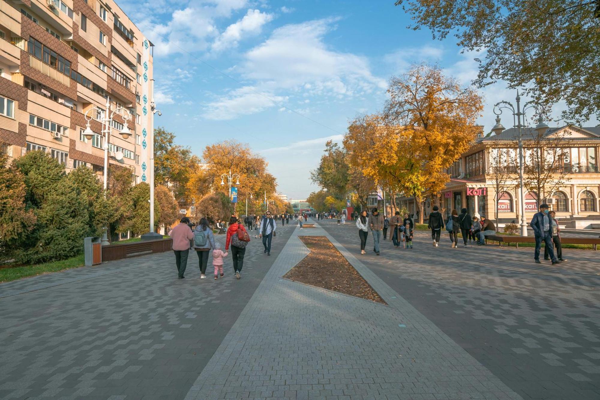 Nadezhda Apartments On The Nauryzbai Batyr 82 Алма Ата Екстериор снимка